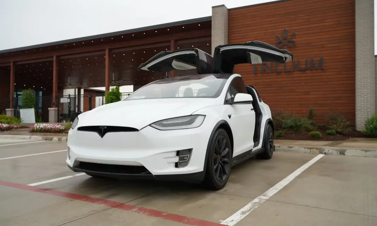 Nightdrive's Tesla Model X, the seven-seat electric SUV